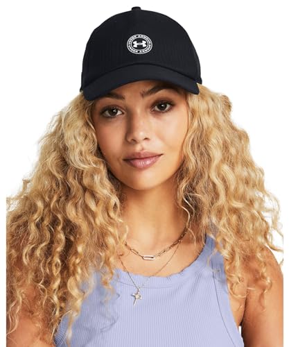 Under Armour Women's Iso-Chill ArmourVent Adjustable Hat, 001 Black, OSFM - image 2