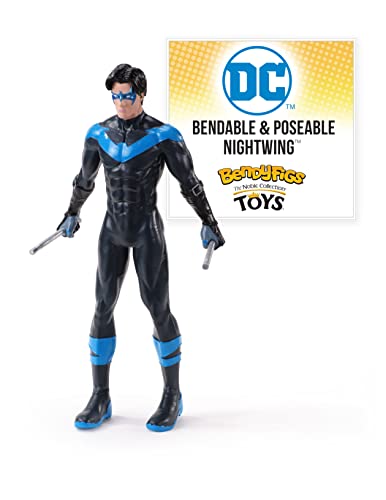 BendyFigs DC Nightwing figurine pliable flexible avec socle