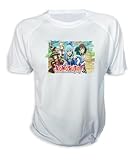 MERCHANDMANIA Camiseta konosuba Saga 3 Aqua megumin Darkness kazuma Tshirt