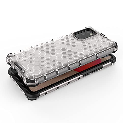 Image of Glasgow Back Case Cover Designed for Samsung Galaxy A02s - Transparent