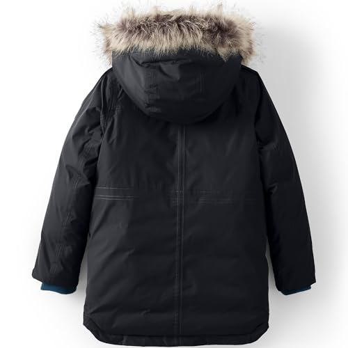 Lands' End Kids Expedition Waterproof Winter Down Parka Black Kids Large2