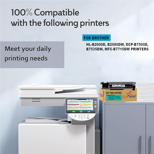 Image of TN B021 Toner Cartridge & Drum Unit for Brother HL-B2000D, HL-B2080DW, DCP-B7500D, DCP-B7535DW, MFC-B7715DW Printers