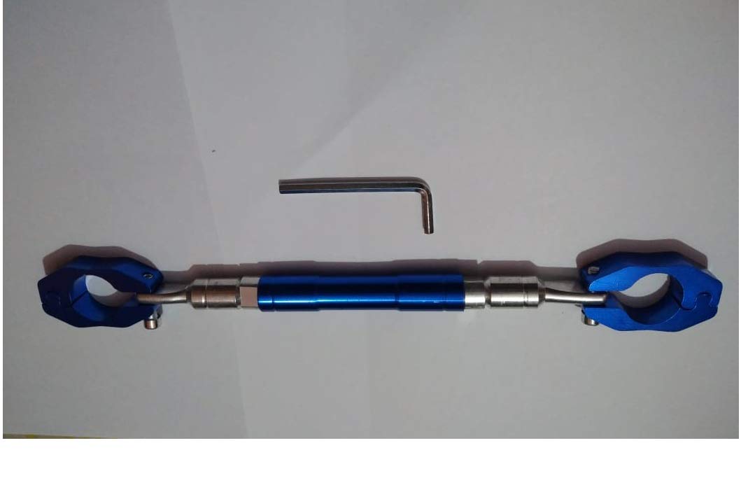 Adjustable Motorcycle Handle Cross Bar (Blue) for Royal Enfield Standard 350 Twin Spark-image-20