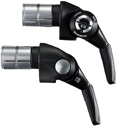 Motobecane SHIMNO Dura-Ace SL-BSR1 11-Speed Bar End Shifters Pair Black