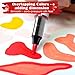 SFAIH Christms Gifts Acrylic Paint Markers, 48 Colors Dual Tips Acrylic Brush Markers With Chisel Tip, Automatic Ink Control, Ultra-High Coverage, No Bleed Ink, Art Supplies for Rock, Canvas, Fabric