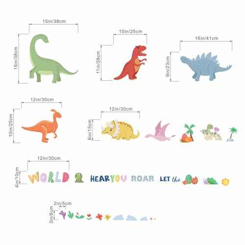 Vinilos decorativos dinosaurios para niños miniatura 4