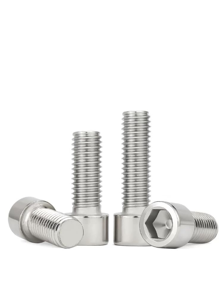 Tornillo Allen SS201 de acero inoxidable M3, M4, M5, M6, M8, M10 y M12 (50,M10 x 30 mm)