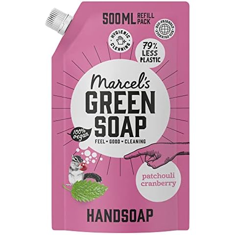 Marcel's Green Soap - Handseife Nachfüllpack Patchouli & Cranberry Cover
