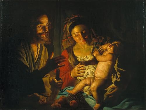 Art mural Sainte Famille de Matthias Stom, une œuvre de maître pour magnifier votre intérieur