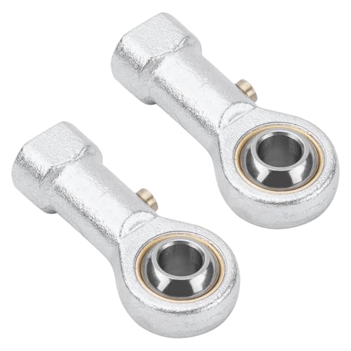 Bztoolbox 2Pcs PHSB4 Rod End Bearings, 1/4 Inch Bore Pre-Lubricated Bearing, 1/4-28 Female Thread Right Hand