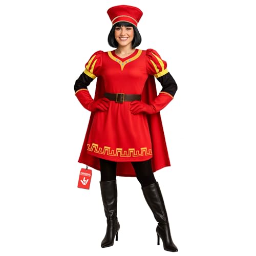 Morph Fairytale Villain Costume Women, Movie Villain Costume Women, Adult Medieval Halloween...
