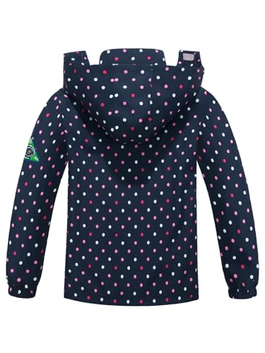 Image of SaphiRose Kids Waterproof Rain Jacket Mesh Lined with Removable Hood | Lightweight rain coat, windproof, breathable, school, camping, travel, outdoor play, boys and girls