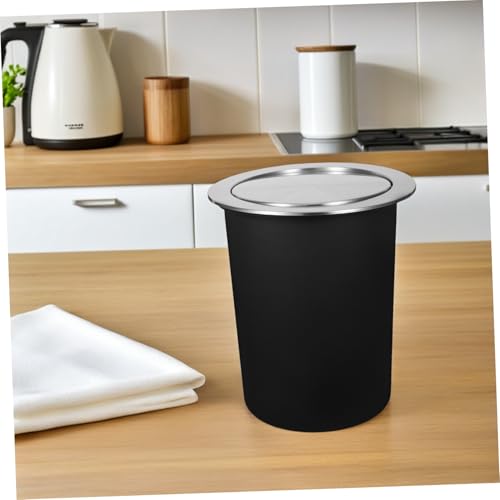 Poubelle encastrée cuisine pour plan de travail compacte inox