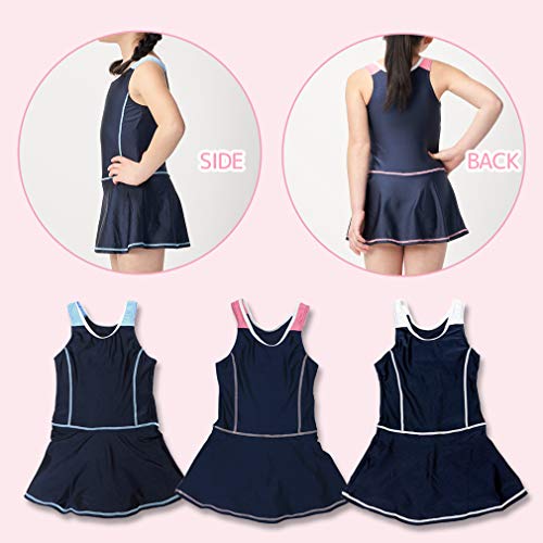 グロウンチャーム スクール水着 女子 ワンピース インナー付き Sksb3012hosl Apparel キッズ ベビー ガールズ 服 ファッション小物 水着 Whenbuy Jchere Com