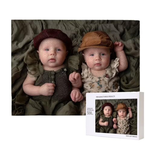 Personalised Jigsaw Puzzles for Adults, Custom Puzzle for Photo, 2000 Pieces Personalised Jigsaw Puzzle, Customized Wood with Picture Gifts for Friend, Lover on Wedding, Birthday, Christmas Q-21