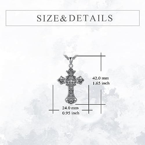 Collier maya en argent sterling, le cadeau religieux idéal pour tous