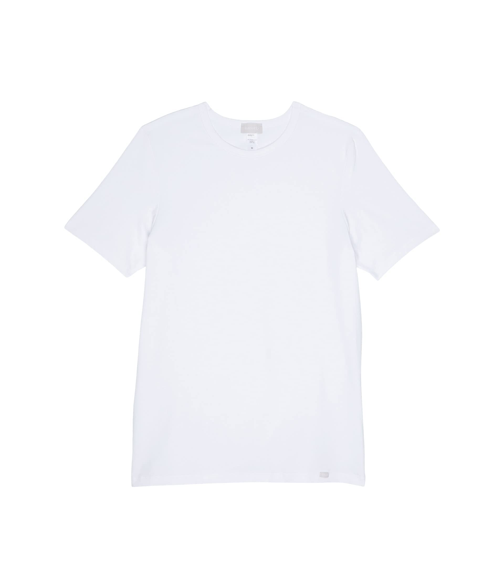 Hanro Cotton Essentials Shirts 1/2 Arm Two Pack Herren