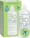 Biotrue Multi-Purpose Travel Contact Lens Solution, 100 ml Flight Pack, Cushions and Rehydrates Soft Contact Lenses Comfortable Wear-Condition, Clean, Remove Protein, Disinfect and Rinse