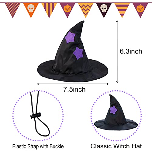 Goyoswa Dog Halloween Costumes Dog Witch Cloak Cape Wizard Hat Halloween Costumes For Dogs Small Medium Large Breed (Small) #TOP2