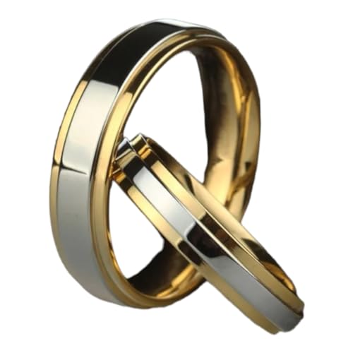 aliança de prata com filete banhado a ouro 24k - 03 anos de garantia!!! (24)