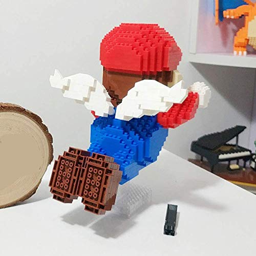RSVT Super Fliegender Mario 3D Modell 1012 Stücke DIY Kleine Mini-Diamantblöcke Bauspielzeug Für Kinder Geschenk – Bild 4