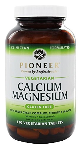 Pioneer - Vegetarian Calcium Magnesium - 120 Vegetarian Tablets