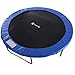 Exacme Trampoline Pad Replacement Spring Cover 10 12 13 14 15 Foot Safety Round Frame Pad, Without Pole Holes, Blue or Green