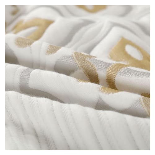 Colcha Jacquard King de algodón transpirable para evitar el calor nocturno 5
