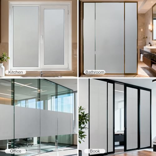 Vinilo decorativo para ventana privacidad gris 29.6 x 78.7 in miniatura 6