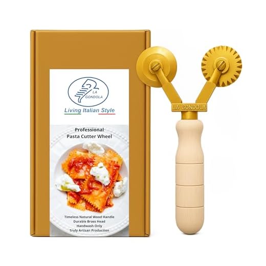 La Gondola Double Wheel Pasta Cutter