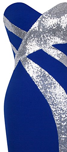 Angel-fashions da Donna Senza Spalline Tesoro