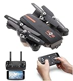Phizika Foldable-Toy-Drone-with-HQ-WiFi-Camera-Remote-Control-for-Kids-with-Gesture-Selfie-Flips-Mode-App-One-Key-Headless-Mode-functionality-Hold