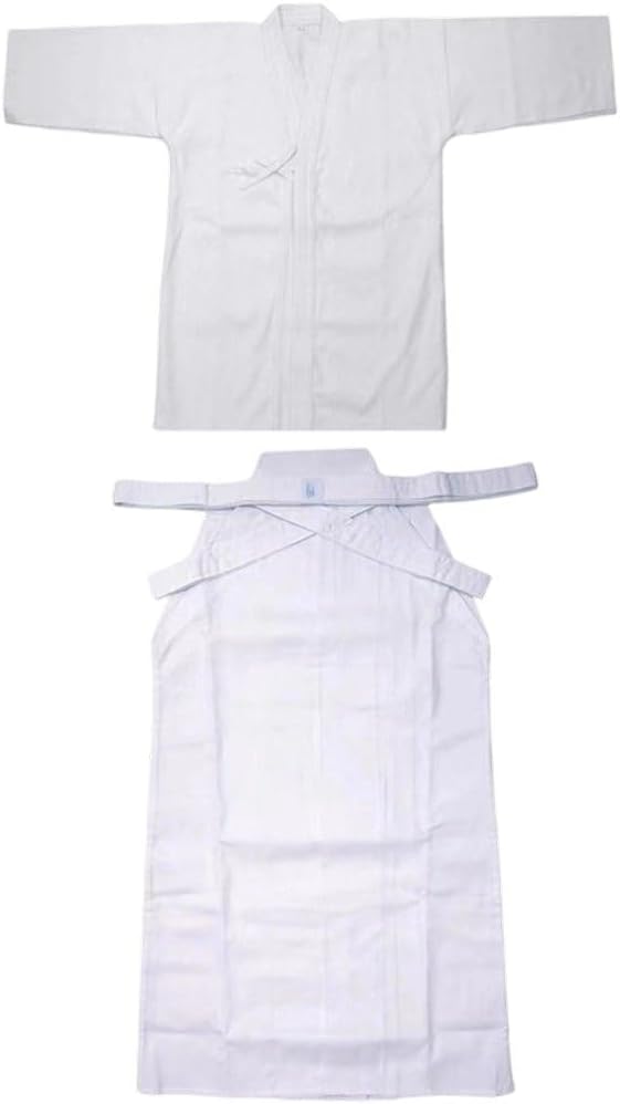 Men's Kendo Uniform Martial Arts Clothing Samurai Hakama Uniform for Japanese Archery Halloween Party Cosplay Outfit