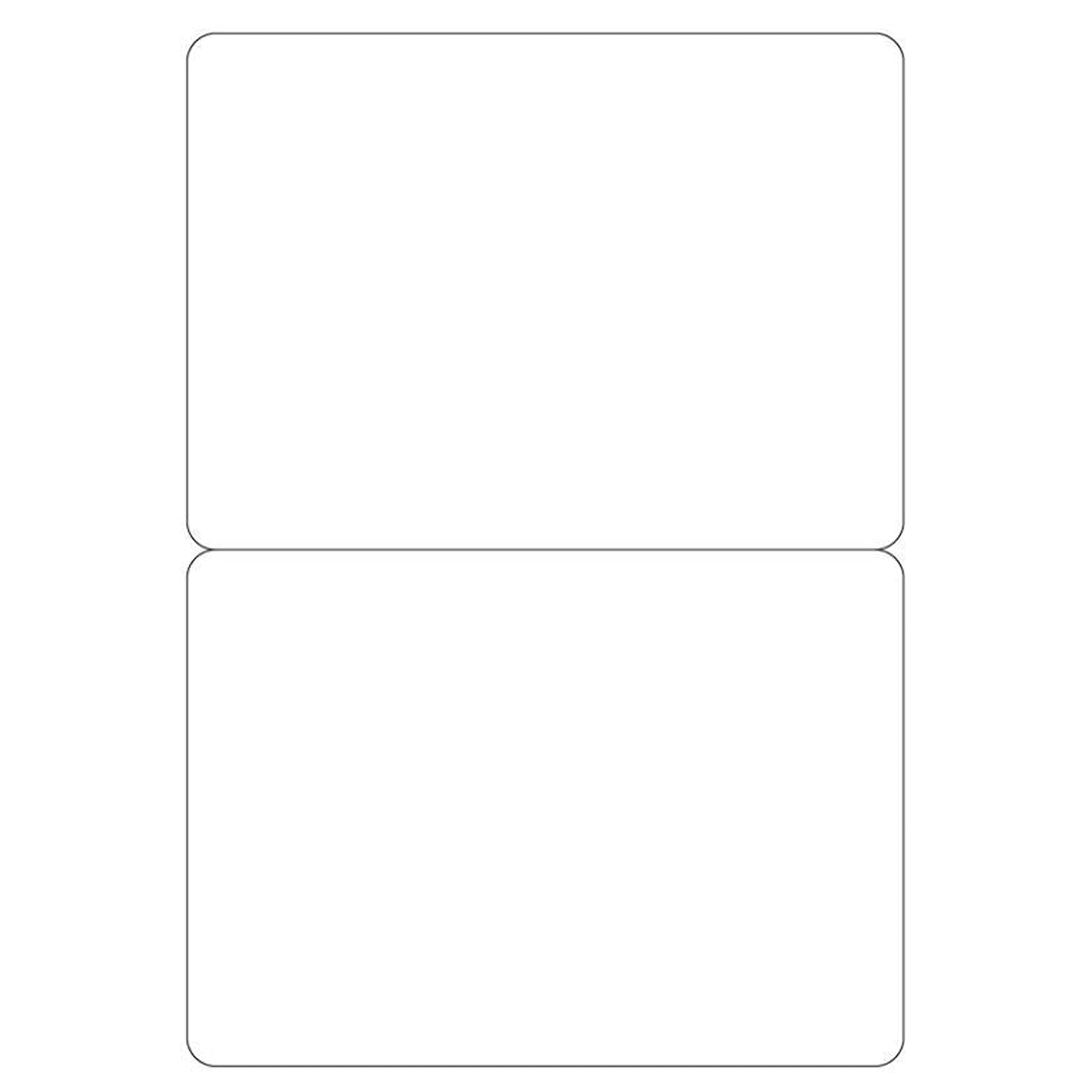 200 x 2 Labels per Sheet, A4 White Self Adhesive Address Shipping Mailing Labels, Sticky Back Printing Sticker, Laser/Inkjet Printers and Copier Size 199.6mm x 143.5mm.