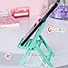 Qcbuegof Cellphone Stand, Angle Chair ShapePhone Holer for Desk, Taller Desk Accessories Stand Fits All Mobile Phones Foldable Phone Holder for Desk
