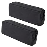 Matériaux haut de gamme : fabriquée à partir de tissu oxford de haute qualité, cette trousse à crayons est résistante à l'eau et facile à nettoyer. Sa surface est résistante aux rayures, robuste et durable.