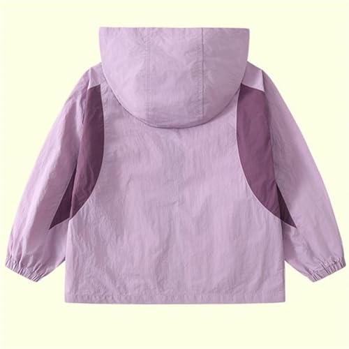 Kids Full Zip Hooded Jacket Loose Long Sleeve Casual Outdoor Sports Outerwear with Pockets for Boys Girls 3-15 Years4