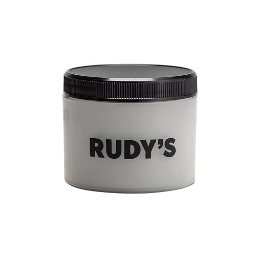RUDY's Clay Pomade  Texturizador de fijación fuerte con acabado mate, ingredientes naturales, sin parabenos, para todo tipo de cabello, para hombres