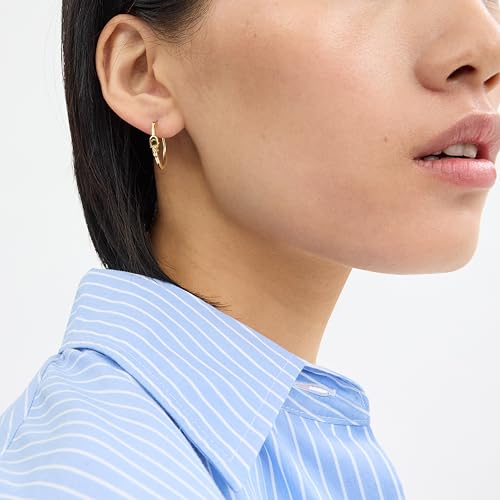 COACH Women's Signature Hoop Earrings4