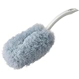 山崎産業(Yamazaki Sangyo) 【日本製】 ほこり ホコリ 静電気 花粉 除去 防止 軽減 抑制 低減 ハンディ モップ ワイパー ダスター 払い はたき クリーナー 洗濯 洗える 水洗い おしゃれ シンプル グレー 幅10×奥行31×高さ8.5cm 201457