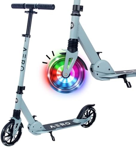 Patinete Aero Big Wheels para crianças de 8 a 12 anos, adolescent...