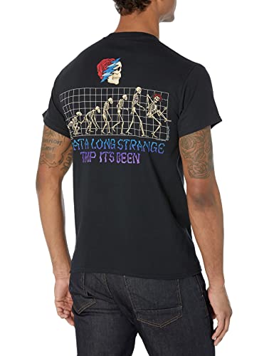 T-Shirt Grateful Dead Evolution Liquid Blue Homme Noir XXL