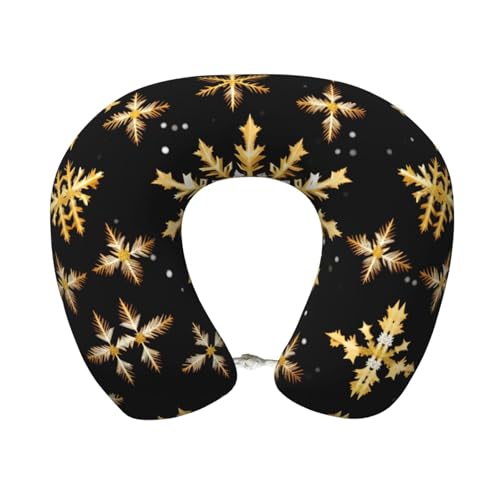 Almohada de viaje de poliéster talla única negra miniatura 1