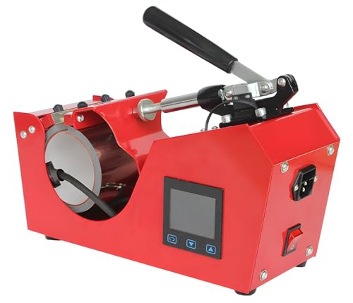 Prensa para tazas con sublimación 110V 450W con pantalla LCD miniatura 1