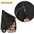 COOSOO Firewood Log Cart Cover Only Waterproof Heavy Duty Outdoor Firewood Protector with Zipper Wood Rack Storage Cover