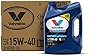 Valvoline Premium Blue SAE 15W-40 Diesel Engine Oil 1 GA, Case of 3