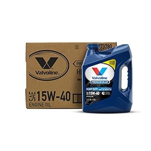 Valvoline Premium Blue SAE 15W-40 Diesel Engine Oil 1 GA, Case of 3