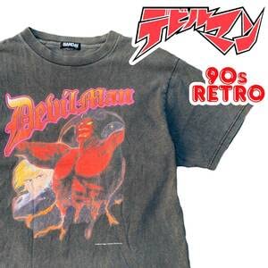 Amazon.co.jp: 90s デビルマン ビンテージ Tシャツ L ブラック 