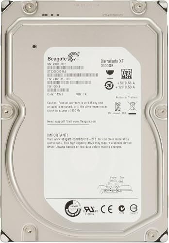 Seagate Barracuda 3TB Interne Festplatte ST33000651AS XT 3,5 Zoll HDD SATA 6Gb/s 7200RPM 64MB Cache