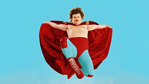 009 Nacho Libre - Póster de seda de 25 x 14 pulgadas, papel tapiz decorativo para pared